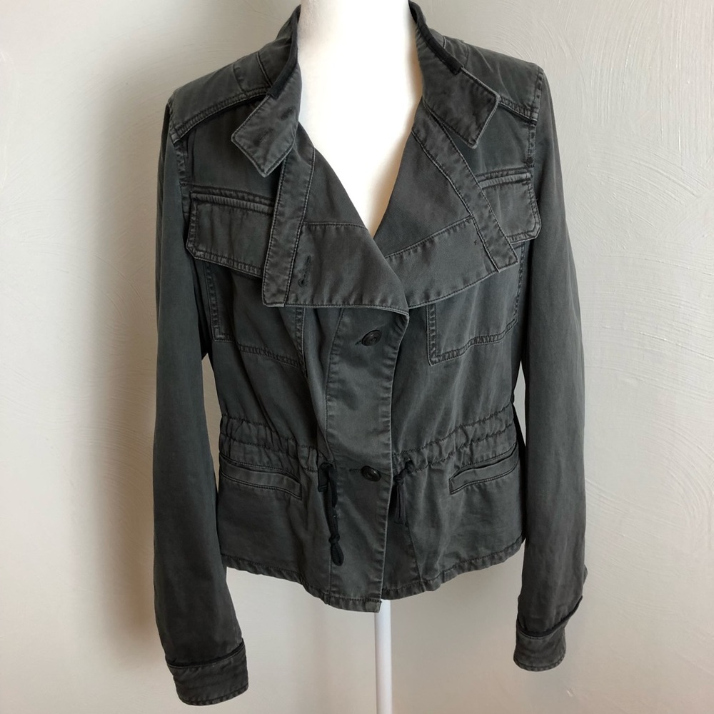 Anthropologie Hei Hei Gray Anorak Jacket - Picture 5 of 8